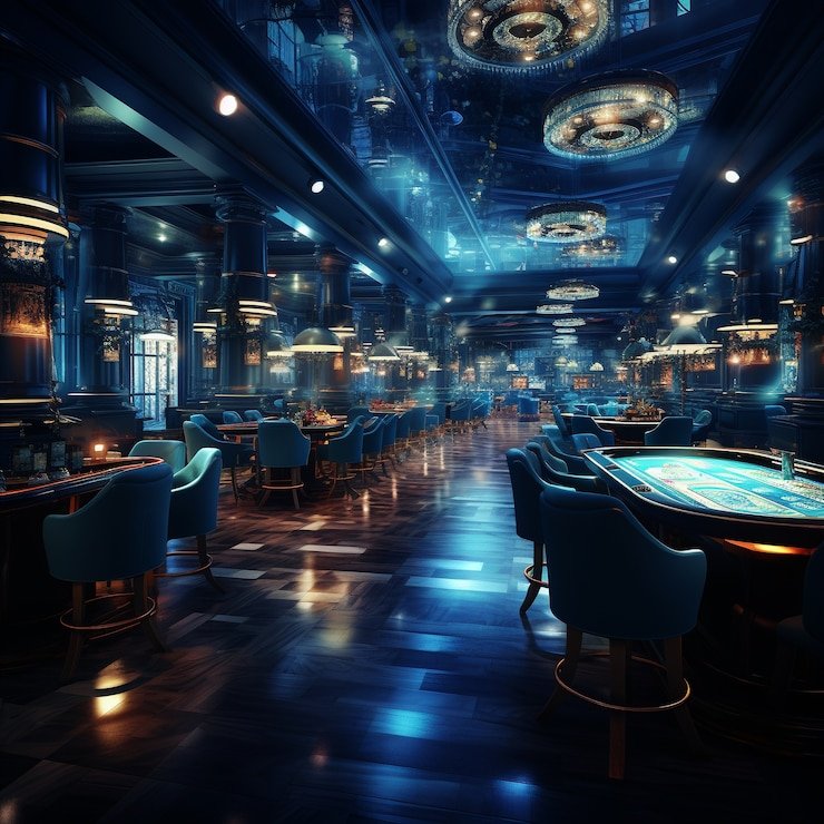 Live blackjack table with professional dealer at Allbet studio